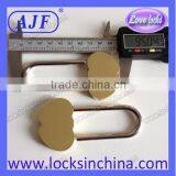 2013 Fashion Hot Selling Free Shipping 50MM Double Heart Love Padlock for Valentine's Day Gift