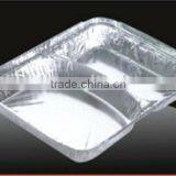 2-Compartments Foil Tray thumbnail-1