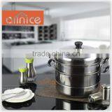 Allnice- Factory 410 Material 2 Layers Stainless Steel Steamer Pot