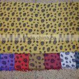 Skull Hand Printed Scarves Pareo Sarongs