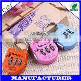 Wholesale Price Zinc Alloy Eco-friendly Cute Security Small Metal Lock Box Combination Lock thumbnail-1