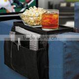 6 Pocket Arm Rest Organizer and Sofa Table Top Organizer Caddy Storage thumbnail-2