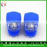 Wholesale 2 LEDs 3 Modes Silicone Material Battery Powered Monkey Bicycle Lights With CE&RoHs thumbnail-2