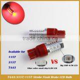 1157 Red Flashing Strobe Blinking Rear Alert Safety Brake Tail Stop Lights