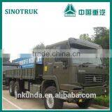SINOTRUK HOWO 4x4 All-wheel Drive Cargo/ Military Truck thumbnail-3