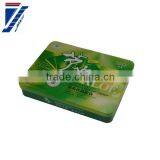 Empty #10 Cans Custom Embossed Tin Box Tin Can Healthy Tin Boxes