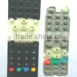 2012 The new design eco-friendly silicon rubber conductive keypad