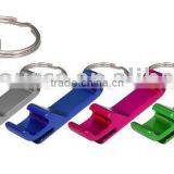 Hot Sale Mini Cheap Aluminum Colorful Shape Carabiner With Bottle Opener for Promotion