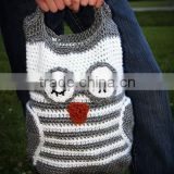 handmade fashion crochet owl bags for ladies and women 2014