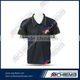 Professional Sale Elegant Plain Black Sublimation Cricket Jerseys thumbnail-5