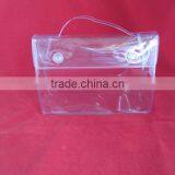 PVC COSMETIC BAG WITH HANDLE