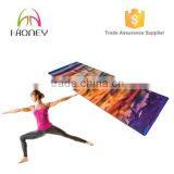 Sun-risen Custom Printed Yoga Pilates Mat With Free Strap thumbnail-1