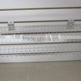 Wire Mesh Supermarket Shelf for Slatwall thumbnail-2