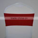 Red Cheap Spandex Chair Cover Band/spandex Chair Sash thumbnail-1