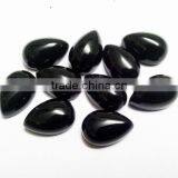 Factory Wholesale Price Natural Black Onyx Loose Gemstone, Natural Loose Gemstone