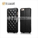 Icarer Microfiber Check Case for IPhone6 Plus Quality Choice thumbnail-1