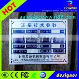 Hot Branded Custom Die Struck Bronze Nameplate for Decoration thumbnail-3