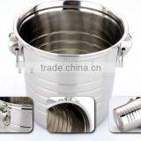 Stainless Steel Barware Round Champagne Bucket thumbnail-1