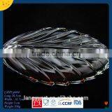 Spoon Fork Knife Tray Leaf Shape Glass Plate Quality Choice thumbnail-4