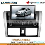 Car multimedia Player Navigation GPS DVD for toyota VIOS 2014 CE FCC ROHS