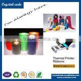 Different Types of Ribbons With High Quality Barcode Sticker Print Wax/resin for Fax Machine