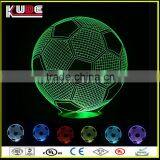 LED Design 3D Transparent Acrylic Ball Lamp for Indoor Decoration