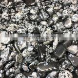 Snow Flake Obsidian Stone Gravels Obsidian Rough Chips thumbnail-4