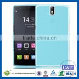 C&T Blue Rubber Flexible TPU Case for OnePlus One