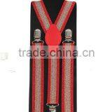 Colorful Strap pu x Shape Suspender Belt