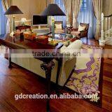 Reasonable Prices High Quality Wooden Desktop Computer Table and Chair thumbnail-2