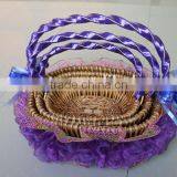 New Model 2016 Gift Basket Type Bamboo Basket thumbnail-1