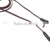 Top Grade Metal 1M - 3.5mm Jack Plug To Plug Male Cable - Audio Lead For Headphone/Aux/MP3/iPod thumbnail-4