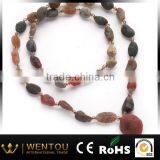 Precious Necklace Jewelry Natural Xinjiang Agate Seed Jewelry Agate Beaded Jewelry thumbnail-4