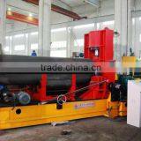 CE approved machine SW11SNC-10x3200 Top Roller Universal Rolling Plate Machine,automatic roller machine