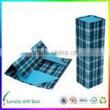 Special High Quality Hand Made Matt Laminated Paper Flat Foldable Gift Tie Box thumbnail-4