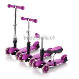 2015 Popular Kids Scooter /children Scooter With CE/mini Child Kids Pedal 3 Wheel Lighted Wheel Kick Scooter