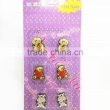 Soft PVC Cartoon Animal Shaped Shoe Charm Wholesale Manufacture Rubber Shoe Buckle