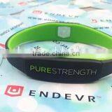 Pure Strength Cheap Custom Silicone Rubber Bracelet thumbnail-6