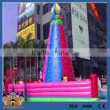 Square Amusement Equipment Inflatable Climbing Wall Children Games thumbnail-1