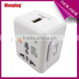 Wonplug Supply the Global Hottest Products Universal Adapter Plug With USB Port thumbnail-1