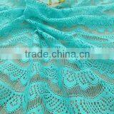 2014 African Swiss Keqiao Shaoxing Chemical New Design Thick Polyester Embroidery Lace Fabric for Garments thumbnail-5