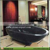 Absolute Black Stone Bathtub