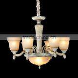 FOWDA Crystal Splinter Crystal Rotating Chandelier thumbnail-1