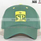 Embroidery Polyester Green Cap Baseball