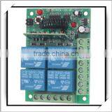 CDR-4L 260-433MHz 12V 4-Channel Wireless Universal Remote Receiver Controller thumbnail-1