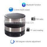 Super Bass Metal Portable Bluetooth Speaker With FM Radio thumbnail-4
