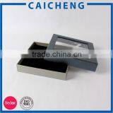 China Manufacturer Black Carton Paper Box With PVC Window thumbnail-4