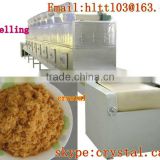 High quality meat process miceowave drying and sterilization produce line