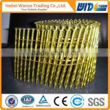 umbrella head roofing nails/E.G RING screw shank wire coil nails