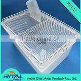 Large Rat Rodent Small Animal Breeding Cage With Plastic Tub and Wire Top
